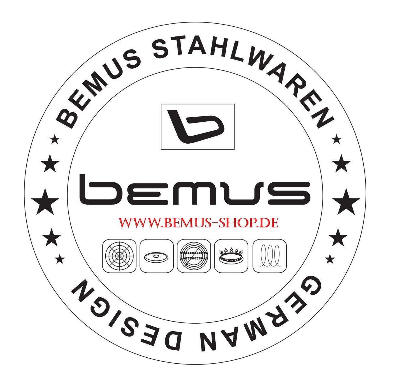 bemus Kochtopf BenVita Edelstahltopf, Allzwecktopf 10 Liter, 15 Liter & 20 Liter, Edelstahl 18/10 (Jumbotopf mit Glasdeckel, (Weihnachten, Geburtstag, Geschenk Idee), Kaltmetallgriffe, Induktionsgeeignet
