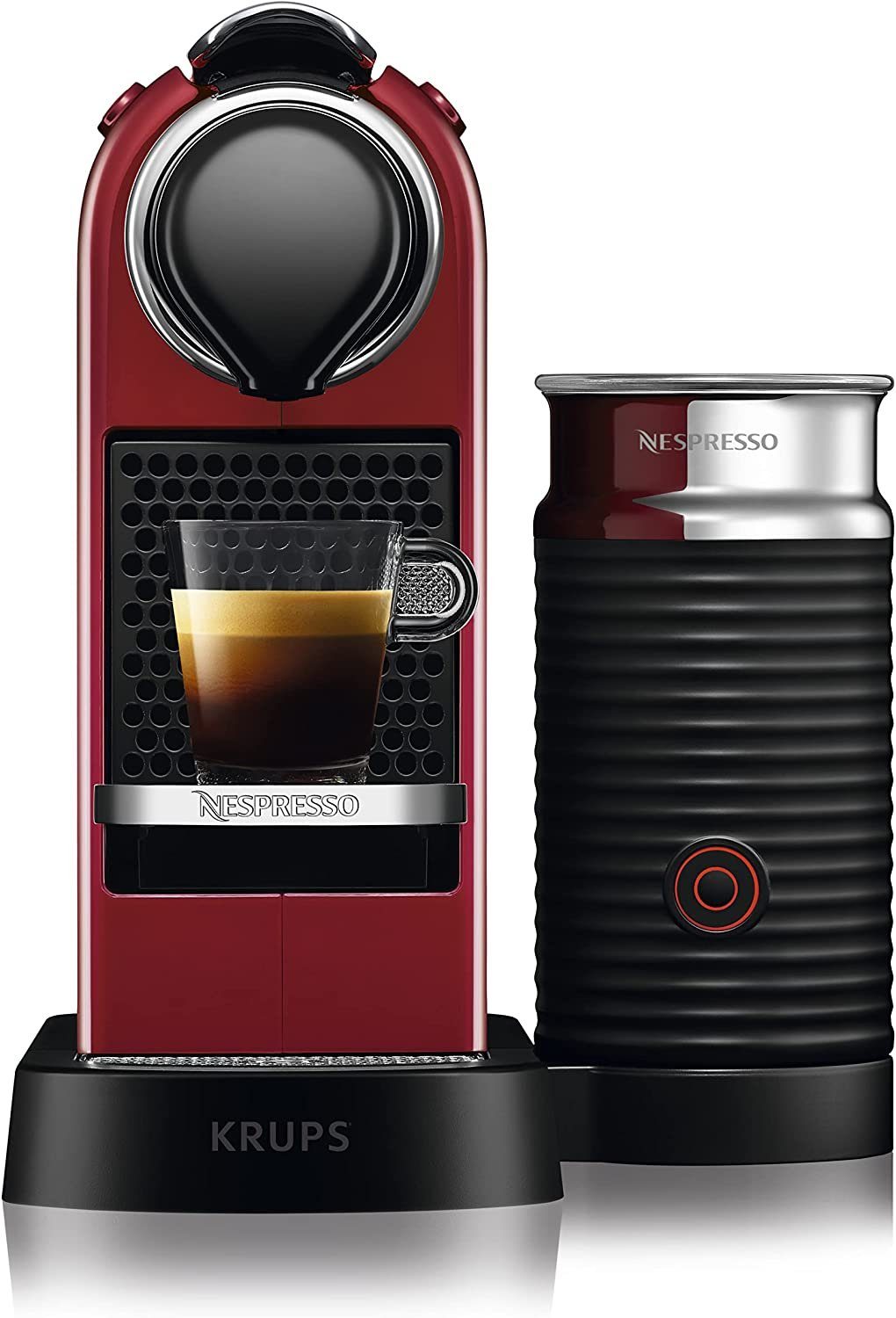 Krups Kapselmaschine Nespressoautomat Citiz&Milk Kaffeemaschine, Espressomaschine