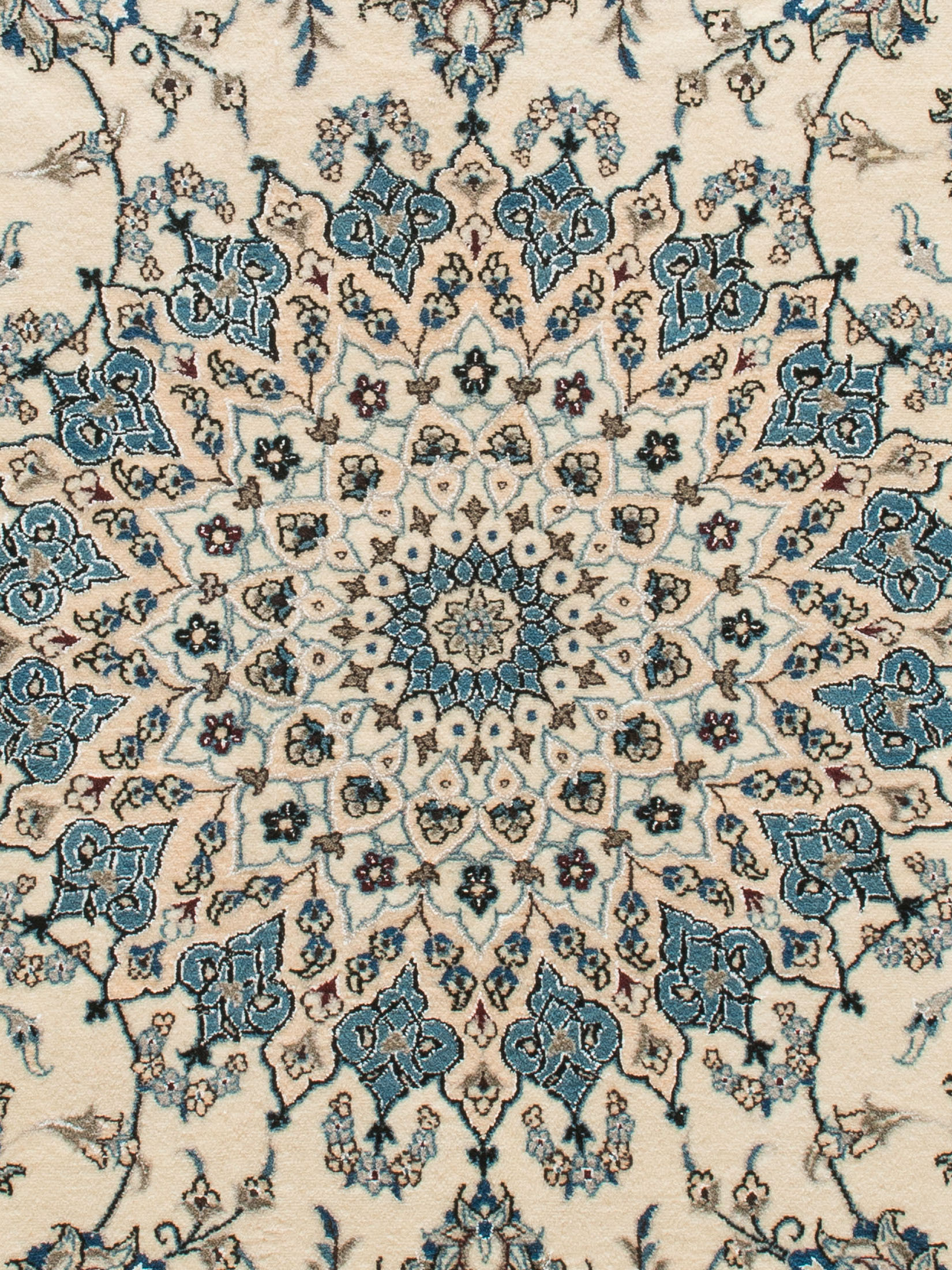 Kaschmar Nain 12 Lah ca. 245 x 345 cm, Unikat / Einzelstück