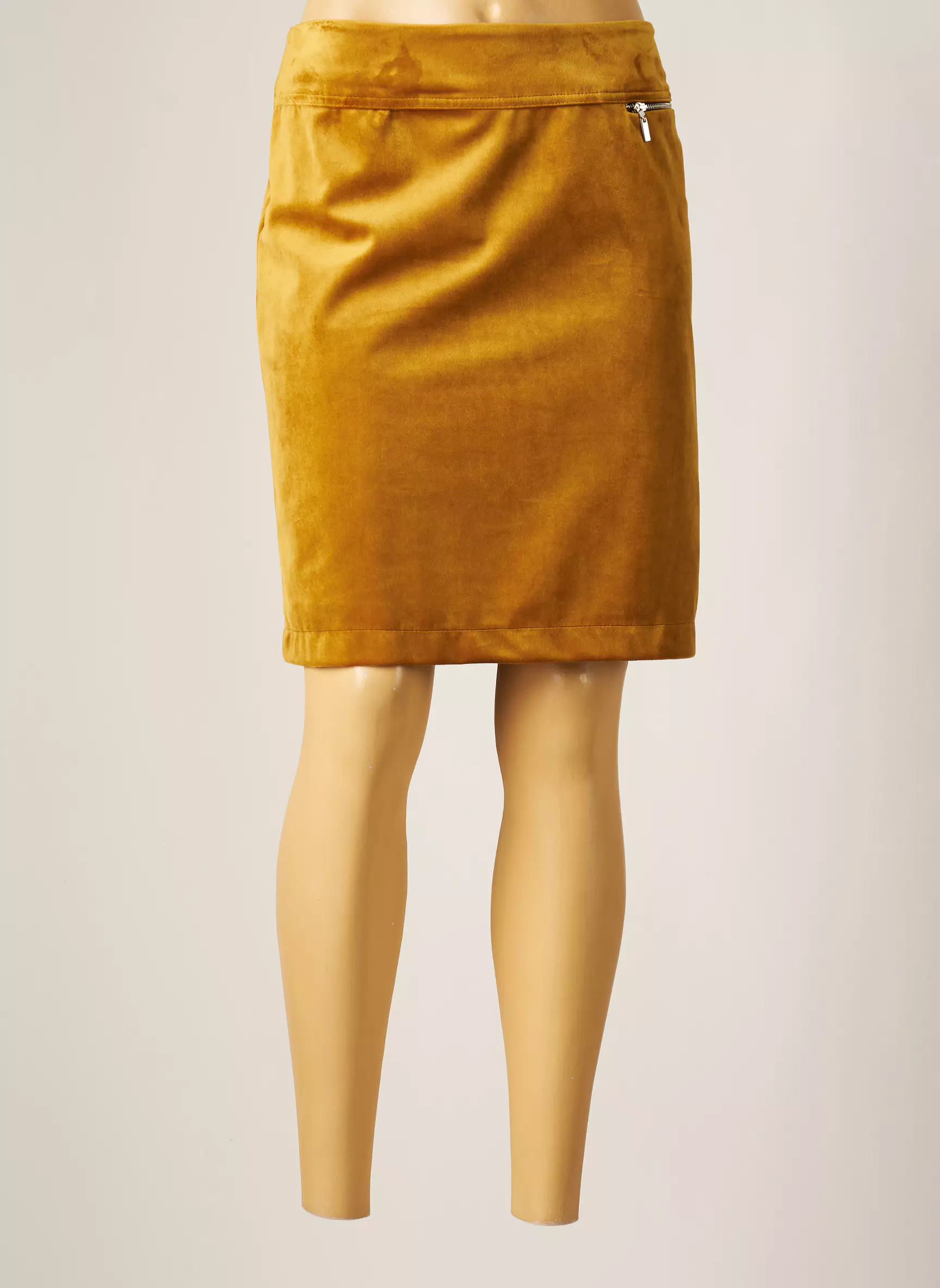 Christine Laure Jupes Mi Longues Femme couleur jaune
