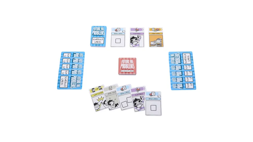Mattel Games Future Me Problems Kartenspiel, Familienspiel