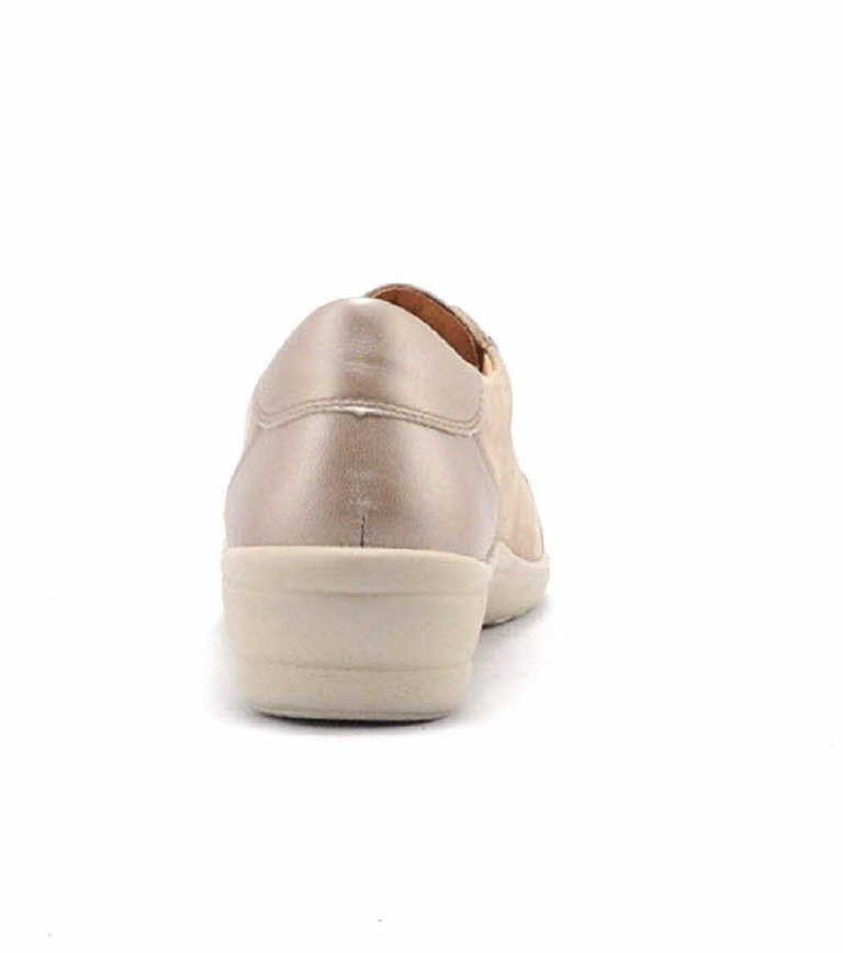 GANTER Komfort Schnürer beige