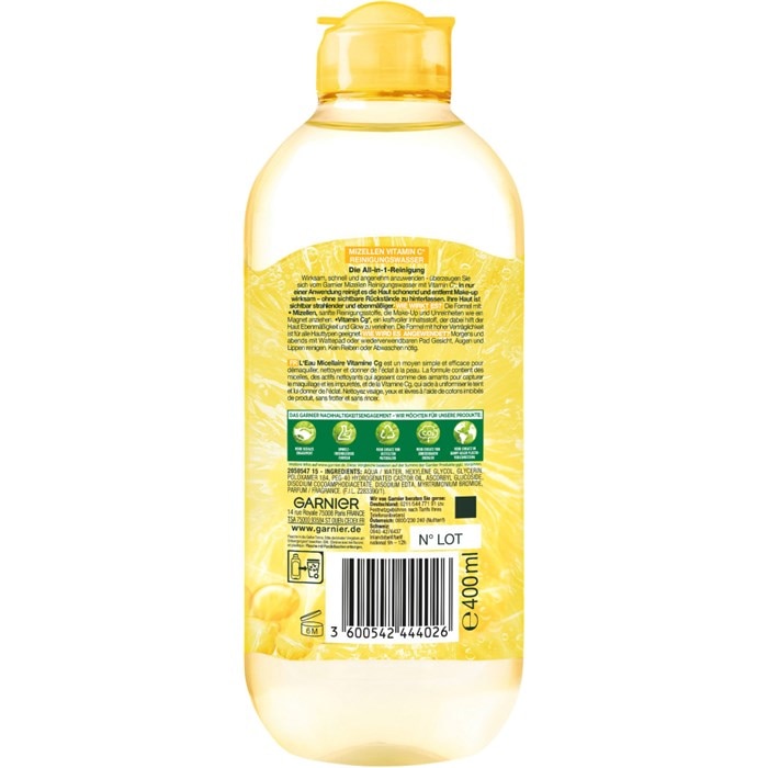Mizellen Reinigungswasser All-in-1 mit Vitamin C