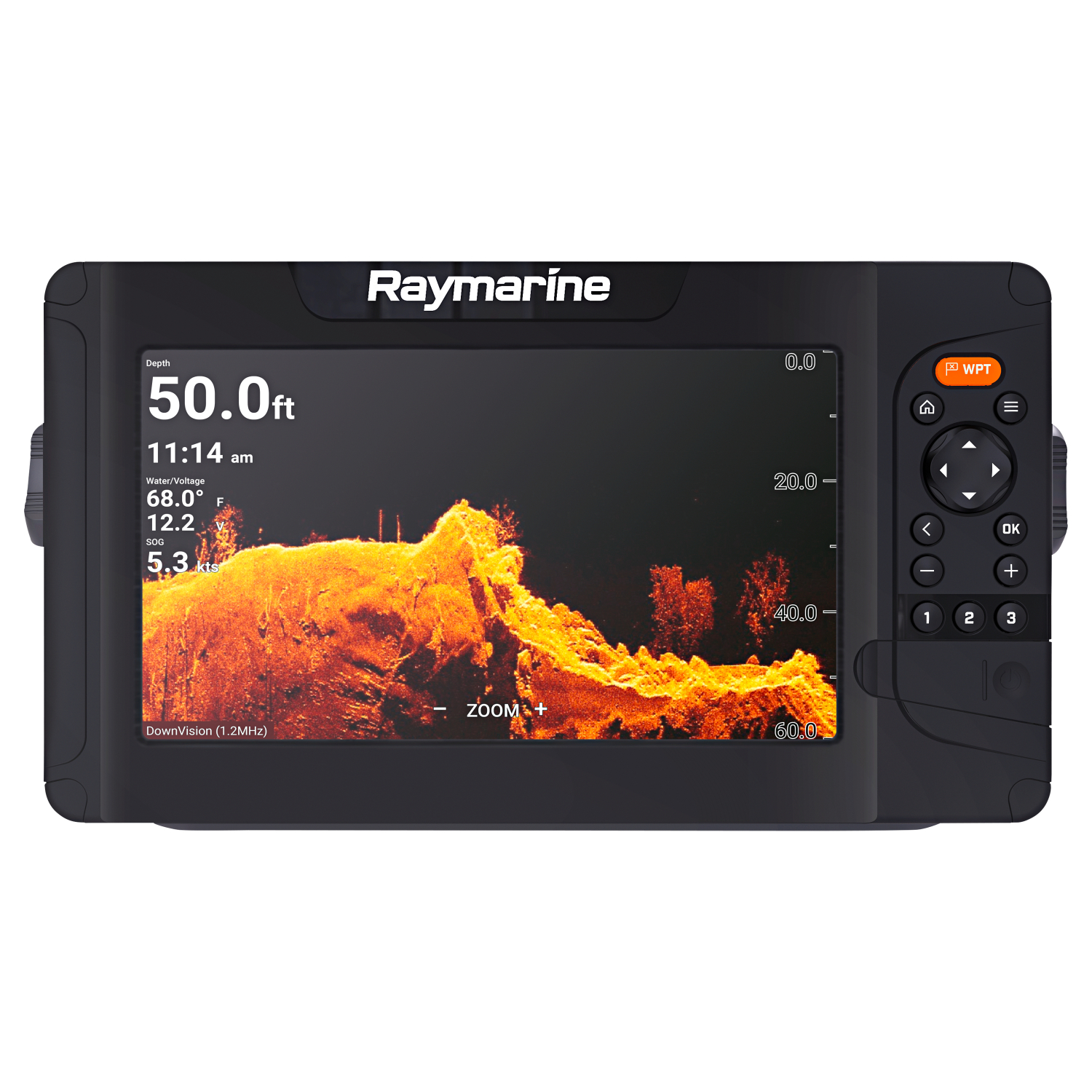 Raymarine Fischfinder Element 9 HV (HV-100 Geber, keine Karte)