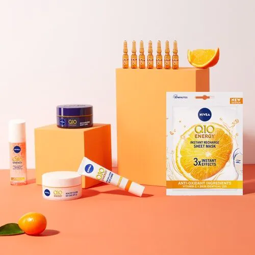 Nivea VisageQ10 PlusC noćna krema protiv bora za pomlađenu i energiziranu kožu