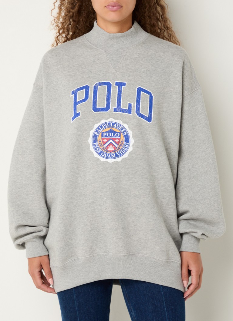 Pulover lejer cu logo-ul Ralph Lauren imprimat