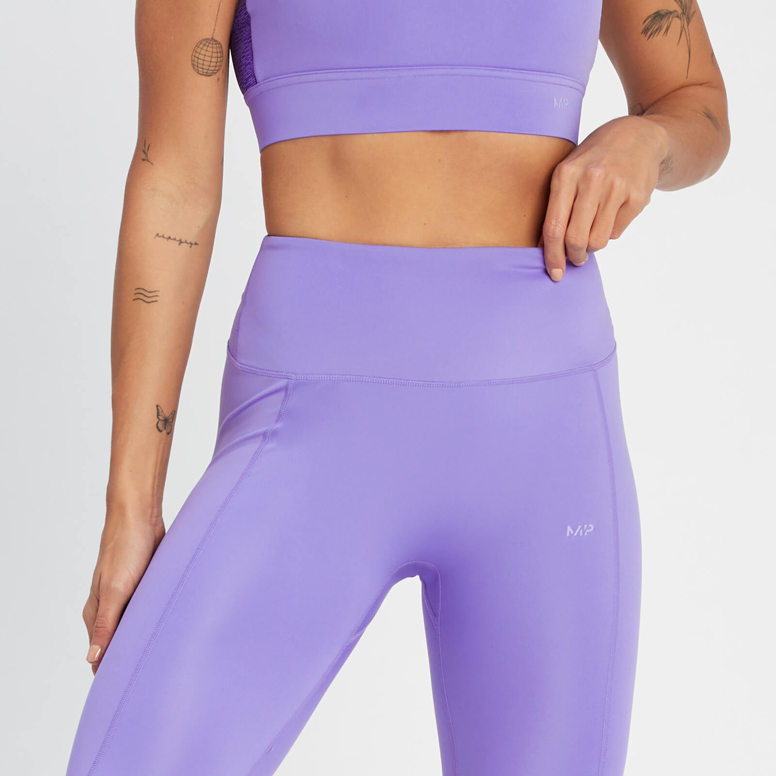 Legging réversible MP Tempo pour femmes – Violet paisley