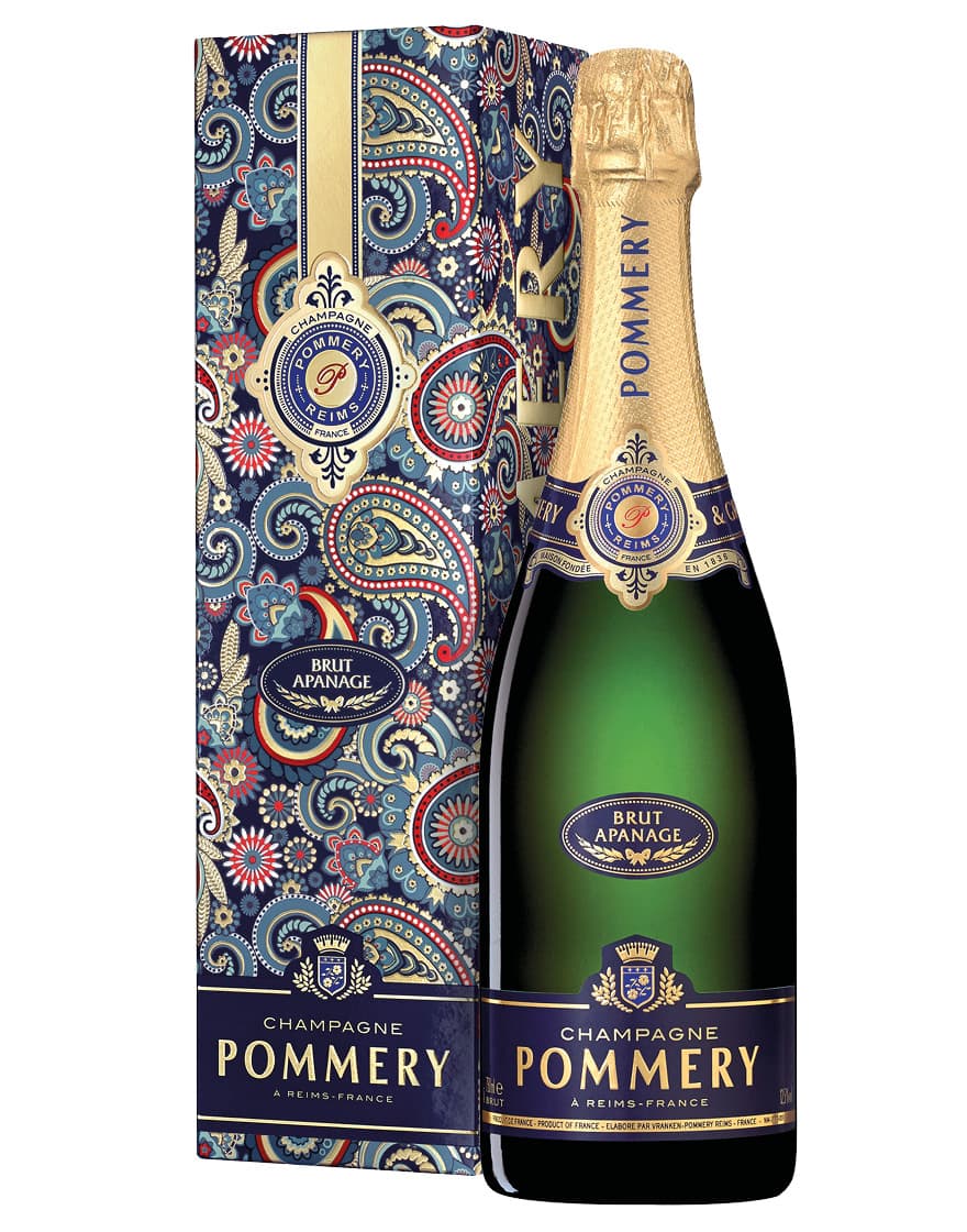 Champagne Brut AOC Apanage Pommery 0,75 ℓ, En Étui