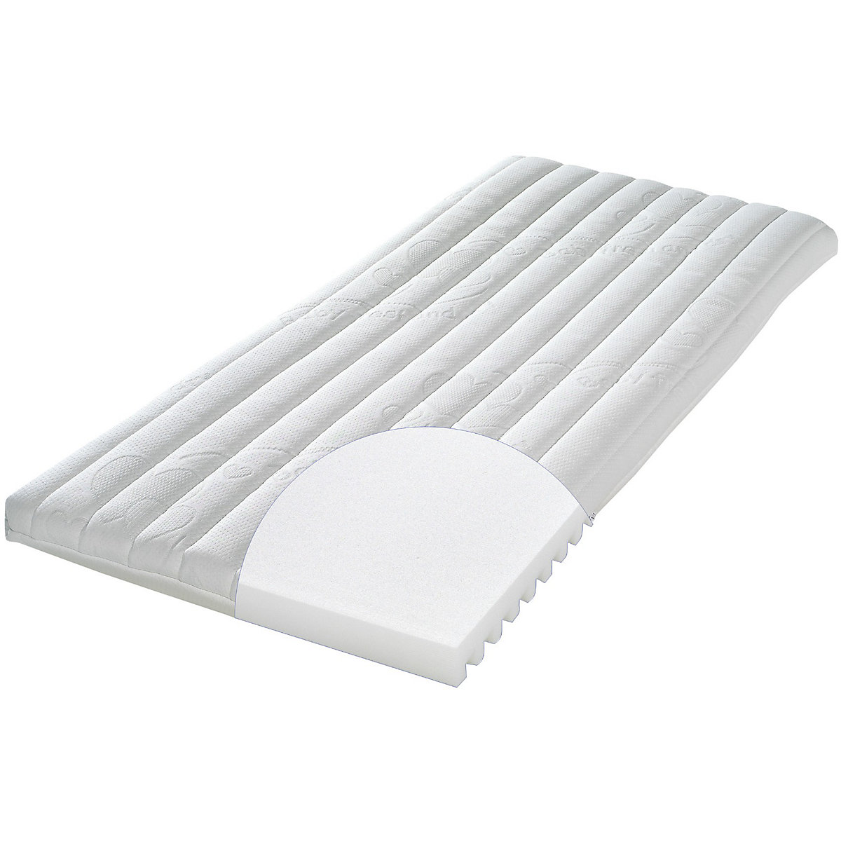 Baby Matratze Climatix Plus für Wiege eckig, 90 x 40 cm