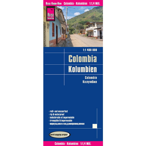 RKH WMP KOLUMBIEN 1:1.400.000 - Straßenkarte