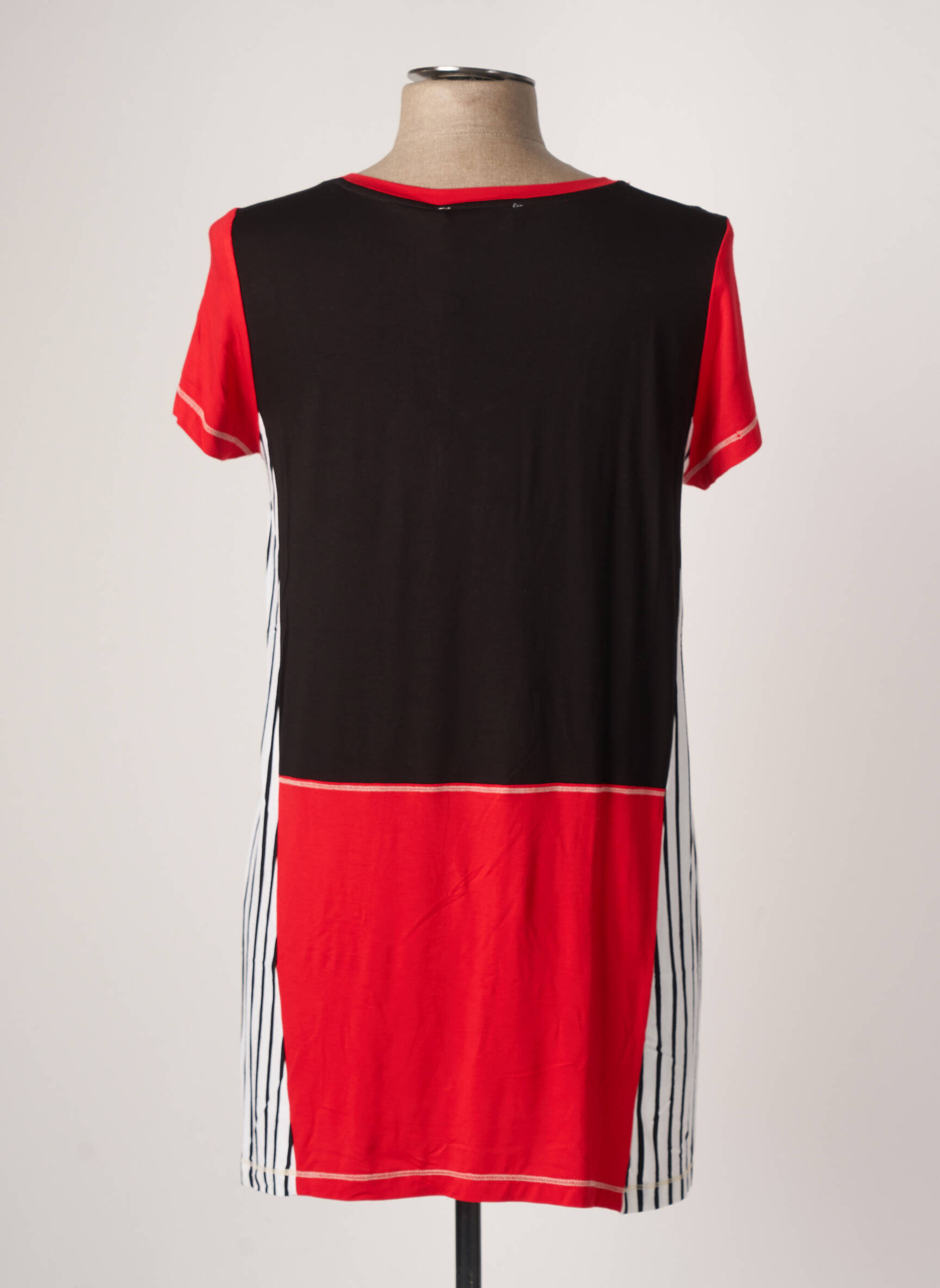 Poupee Chic Tuniquemanchecourte Femme couleur rouge