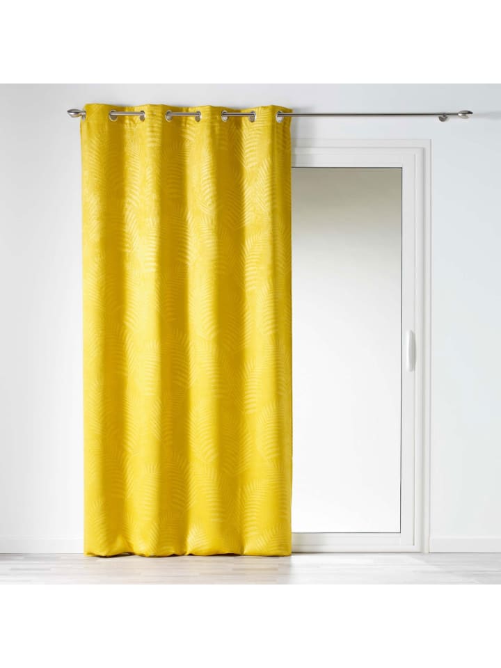 Douceur d’Intérieur Verdunkelungsvorhang in gelb günstig kaufen onesize