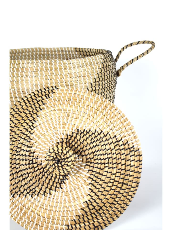 kobolo Wäschekorb SNAKEGRASS45 in Braun günstig kaufen onesize