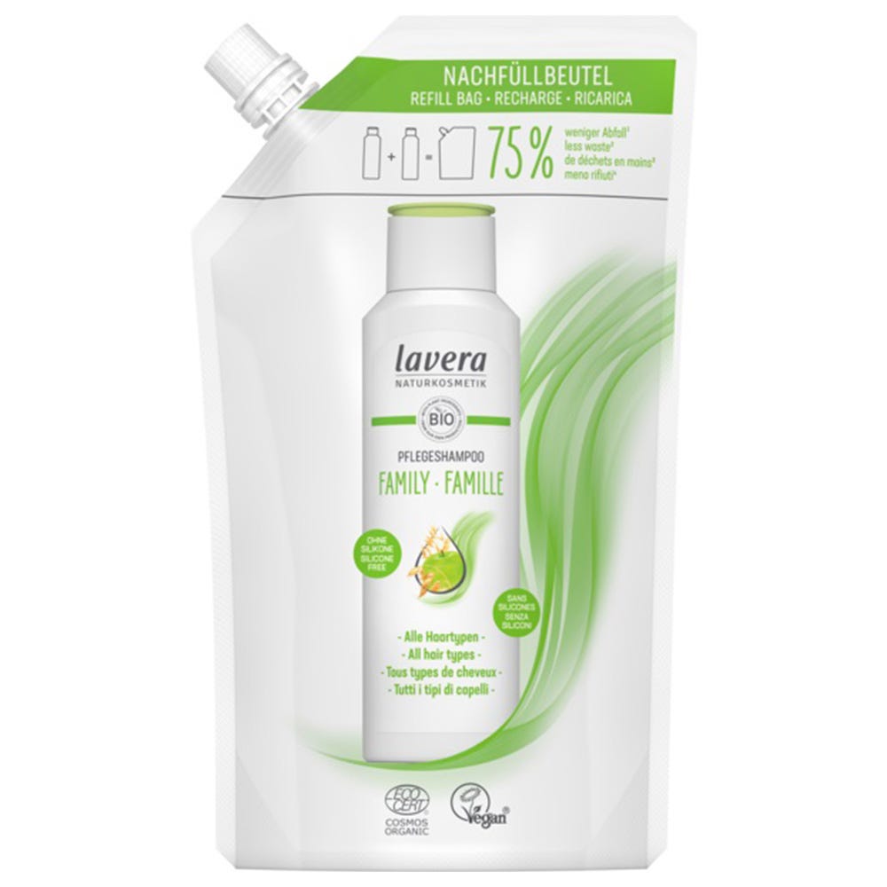 Lavera Family Pflegeshampoo Nachfüllbeutel 500 ml