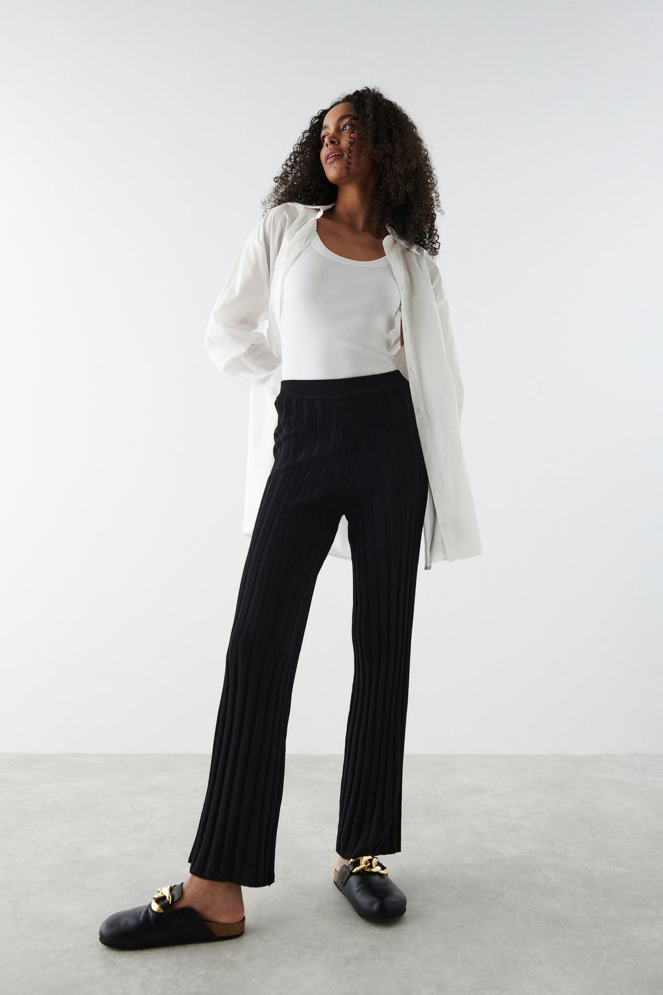 Naya knitted trousers