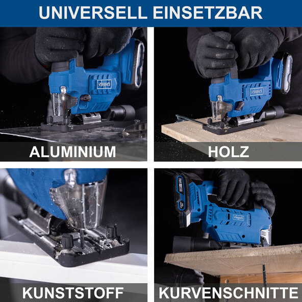 Akku-Stichsäge C-JS220-X, inkl. Akku & Ladegerät