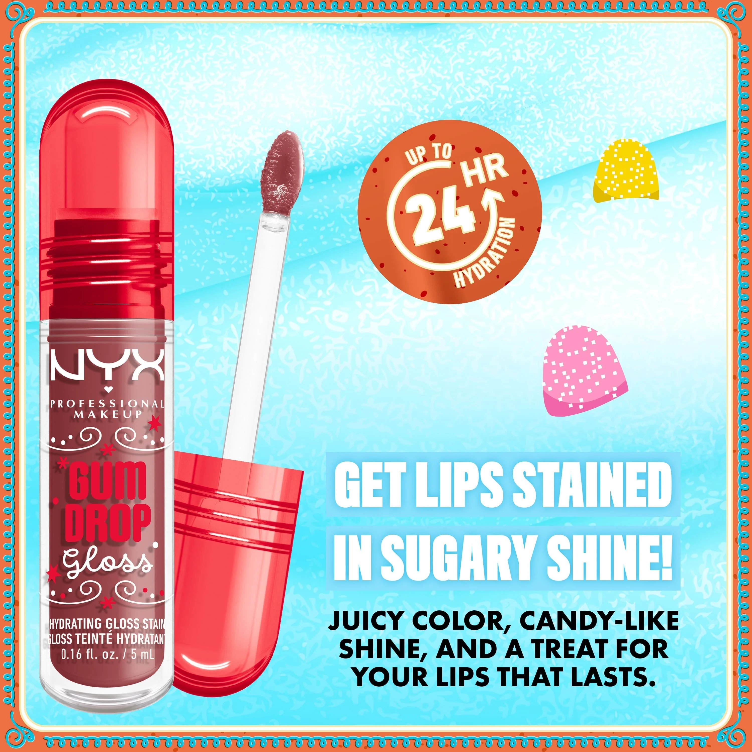Labbra Holiday Gum Drop Gloss - Gloss