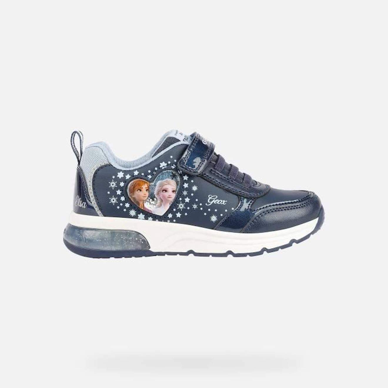 Geox Tennis Baskets basses J SPACECLUB Fille bleu