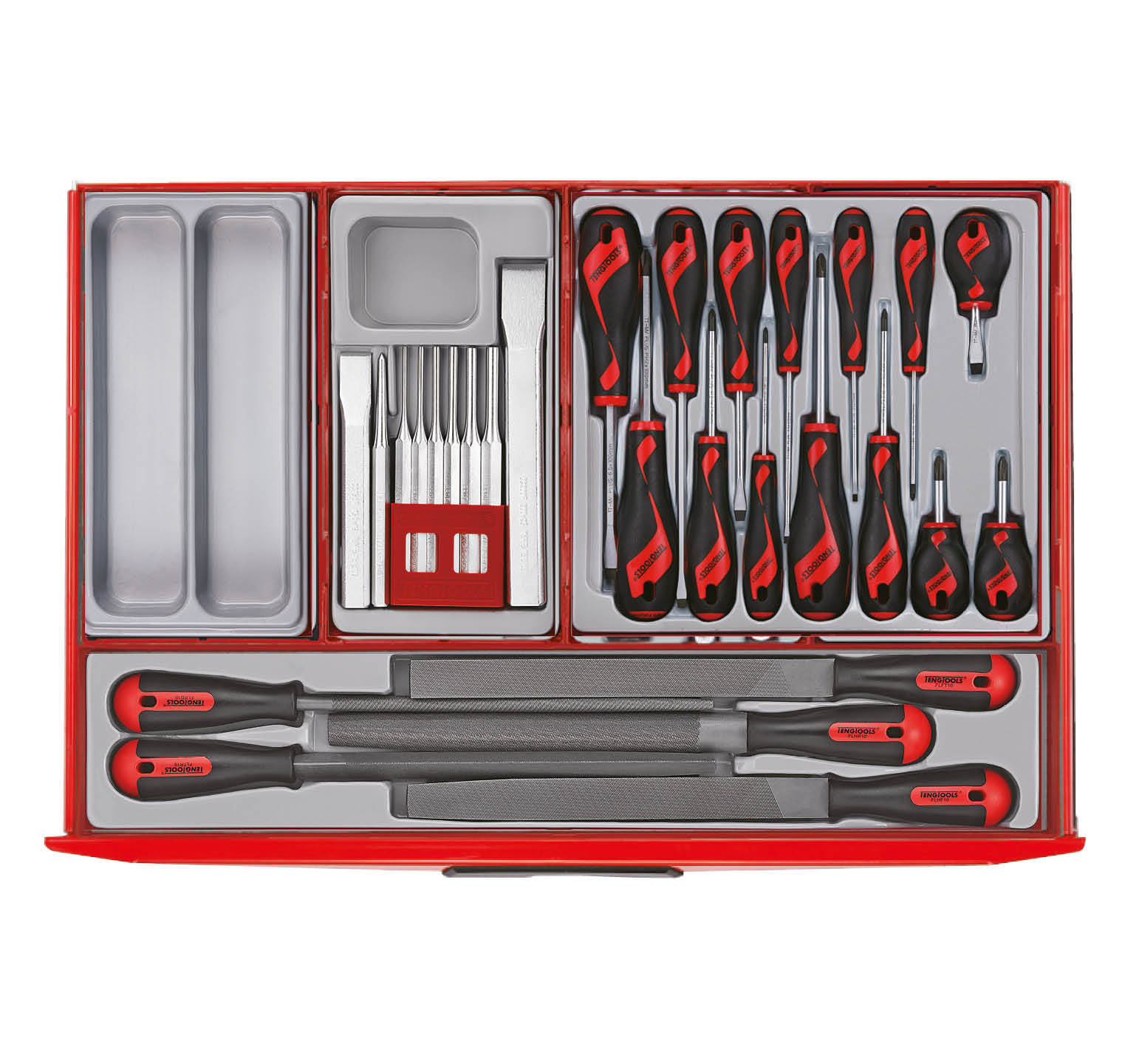 Sada nářadí Teng Tools 122390197 TCMM498BL, černá, Midi Master, 19 zásuvek