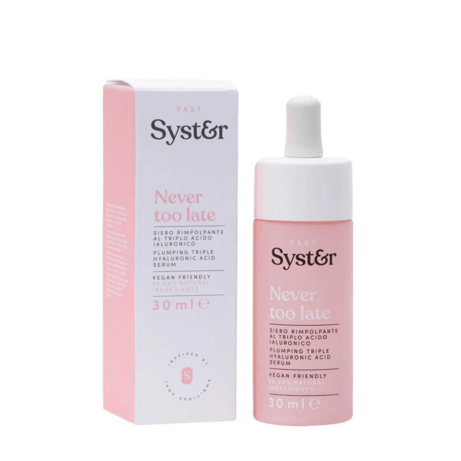 Syster Fast Nikad nije prekasno - Serum za lice protiv bora, Hidratantni serum za lice