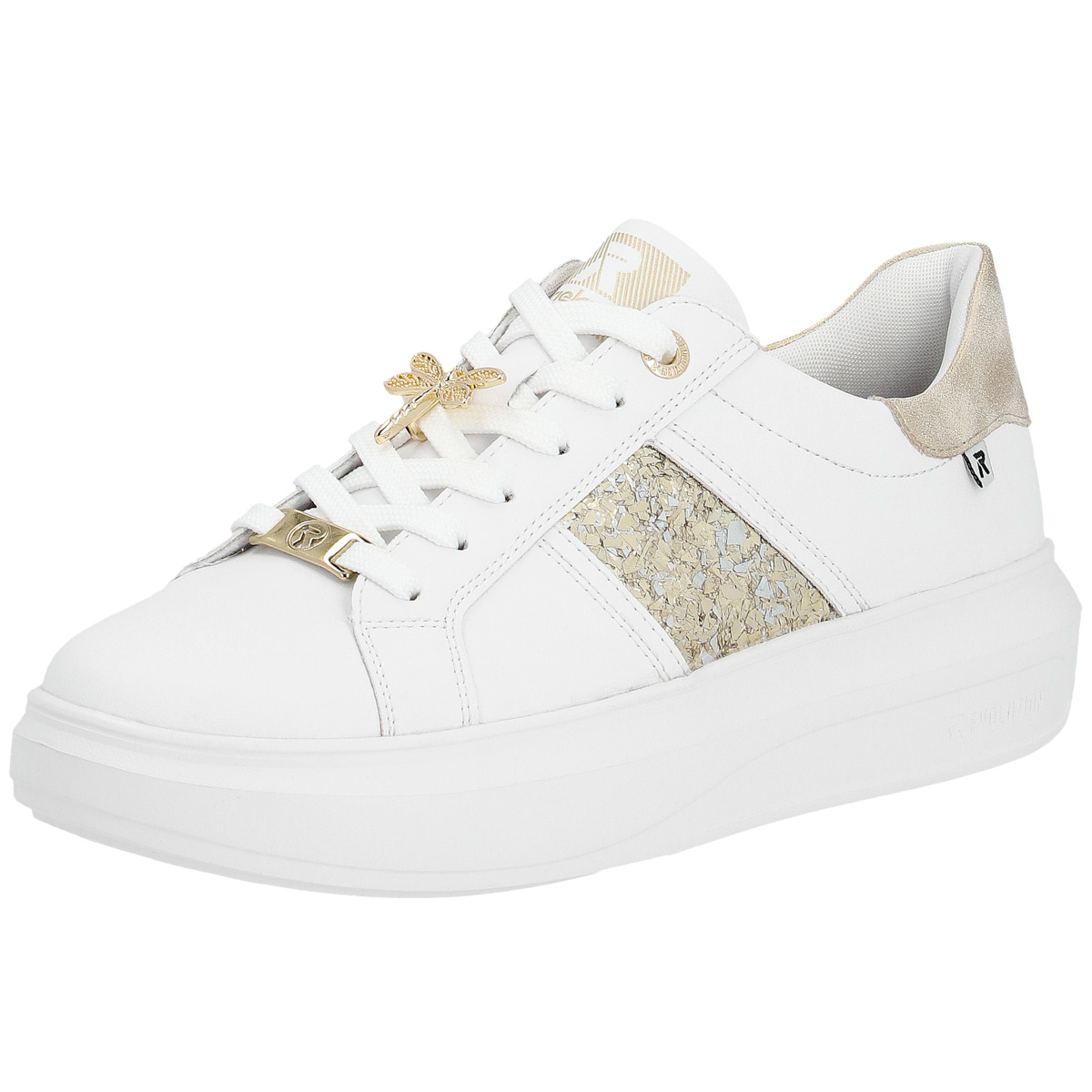 Rieker EVOLUTION W1202 Sneaker Low weiss