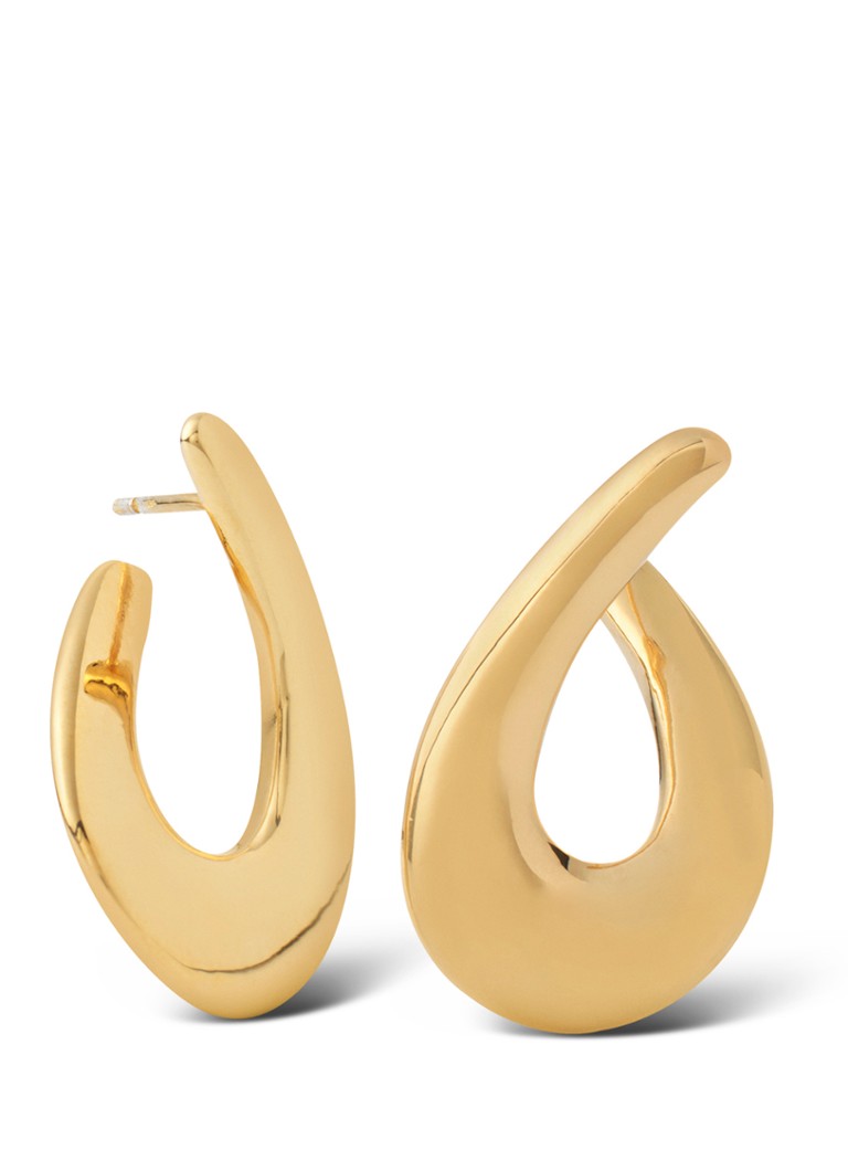 Casa Jewelry New Flame gold-plated stud earrings