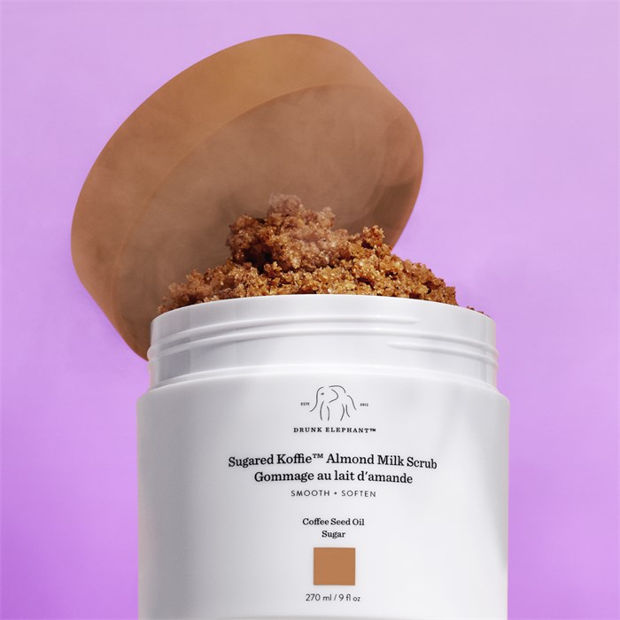 Sugared Koffie Almond Milk Scrub