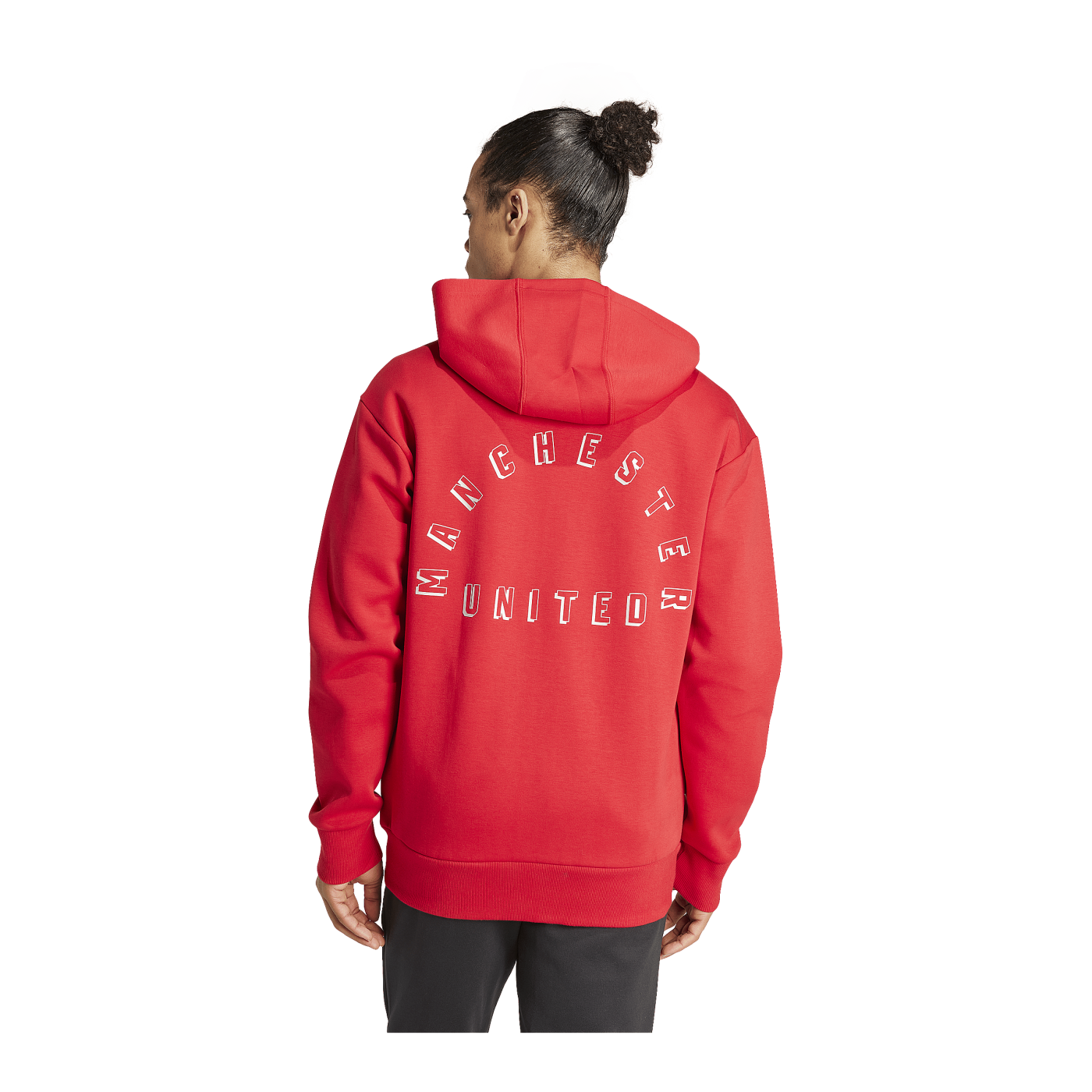 adidas Manchester United Anthem Jacke Rot