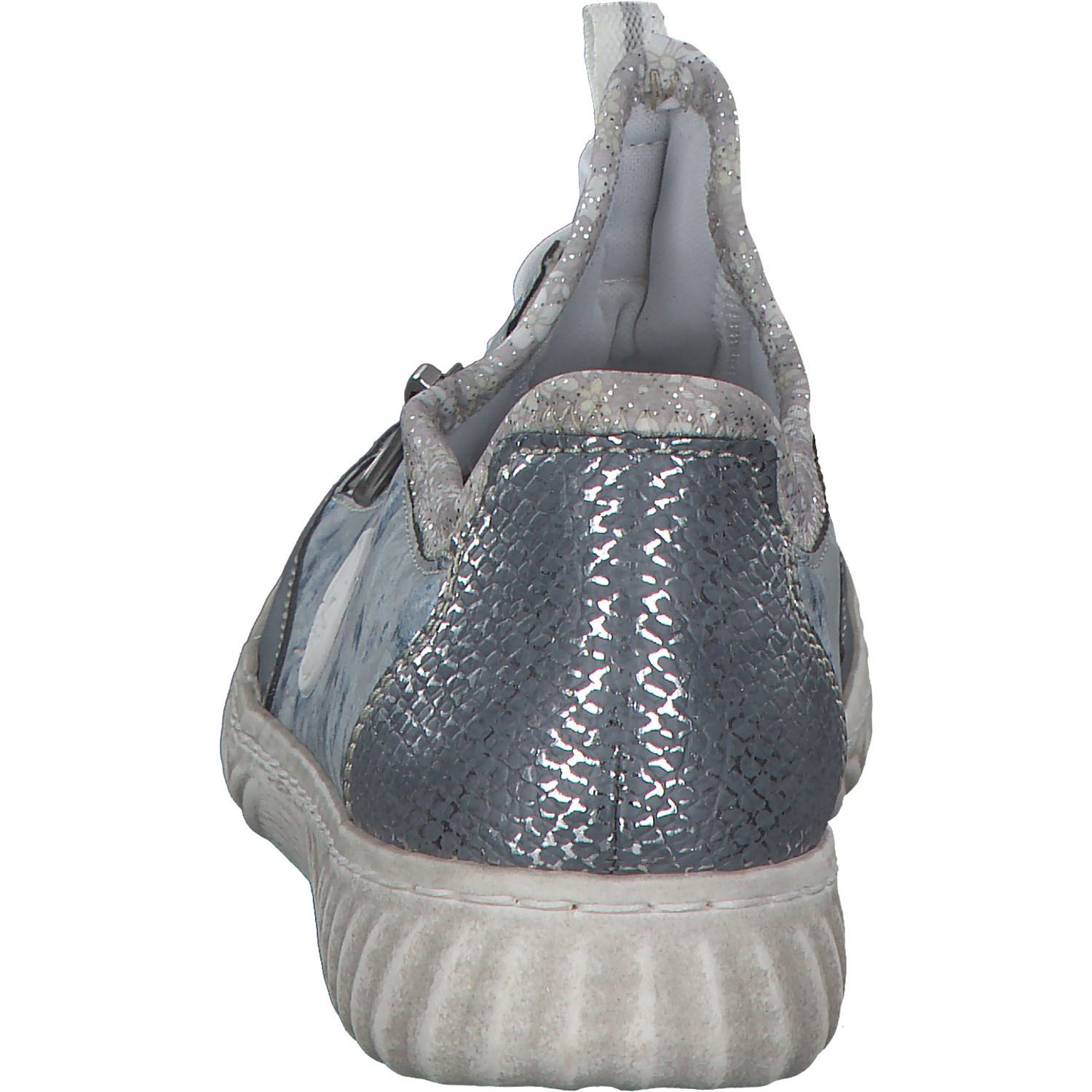 Rieker N0963, Schnürschuhe, Damen, adria/heaven/adria/silverflowe