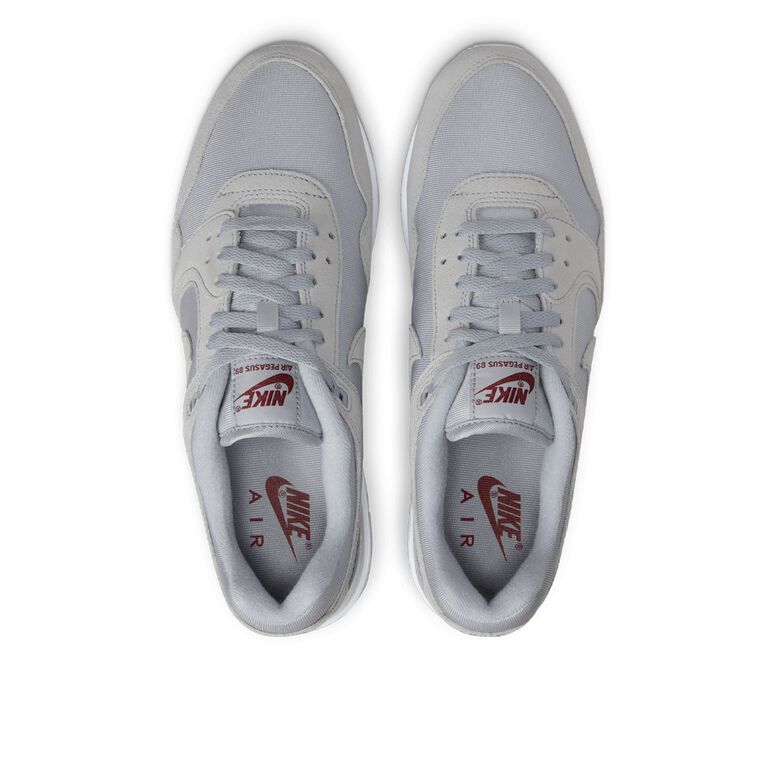 NIKE Air Pegasus '89 wolf grey/wolf grey-team red-white