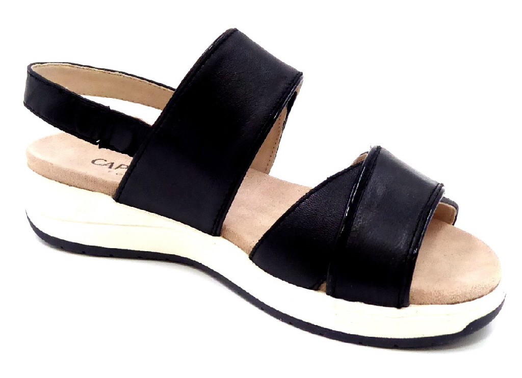 CAPRICE Klassische Sandalen schwarz