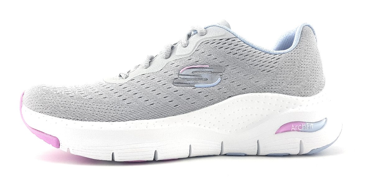 Skechers Arch Fit - Infinity cool 149722 GYMT Grau GYMT gray/ multi