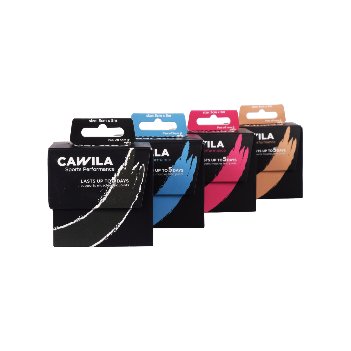 Cawila SPORTSCARE Kinesiology Tape | 5,0cm x 5m | Pink