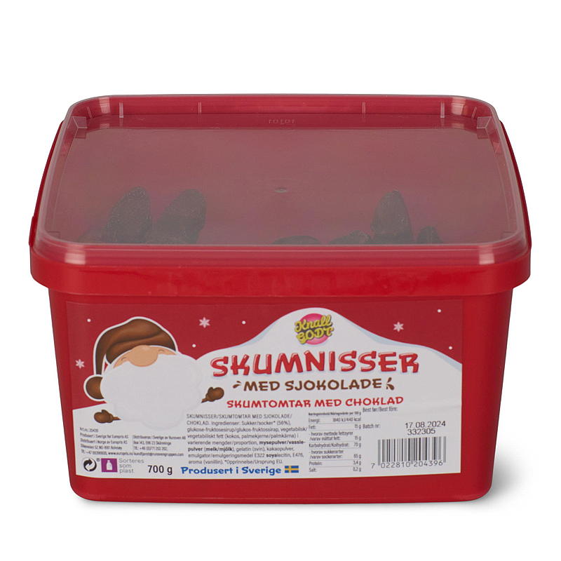 KnallGodt Skumnisser m/sjokoladetrekk 700 g