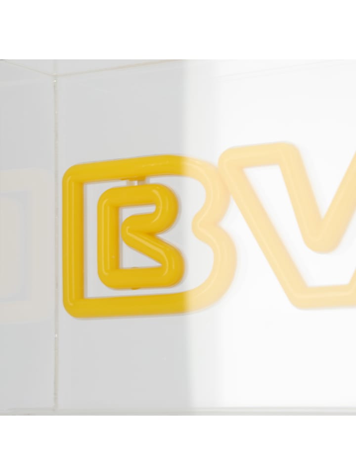 BVB BVB Lichtbox Schriftzug in Gelb günstig kaufen 23 cm