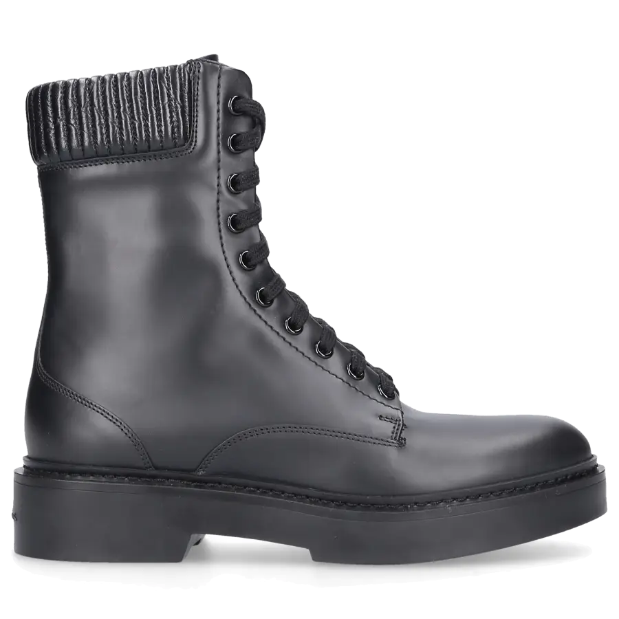 Santoni - Stiefeletten 59569 Kalbsleder - schwarz