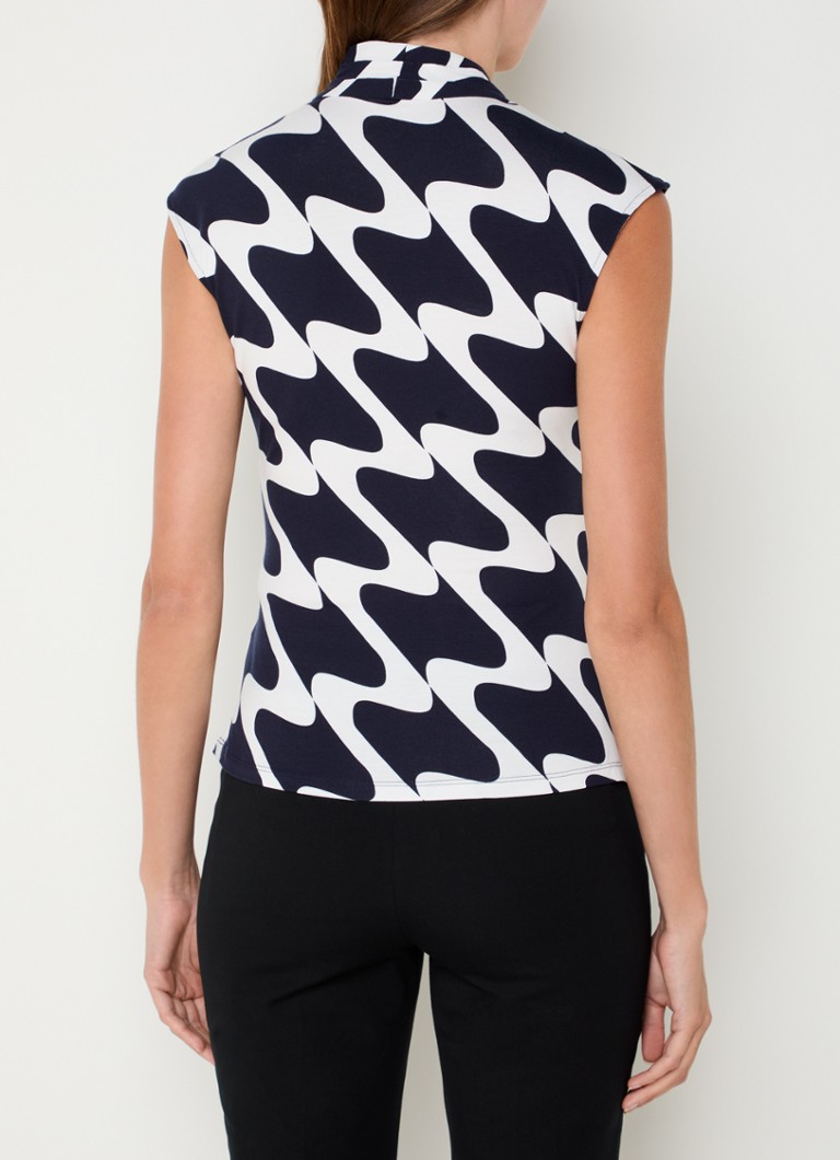 Phase Eight Maleah top with print and wrap