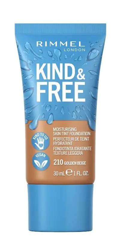 Rimmel Kind & Free tekući puder za lice, 210
