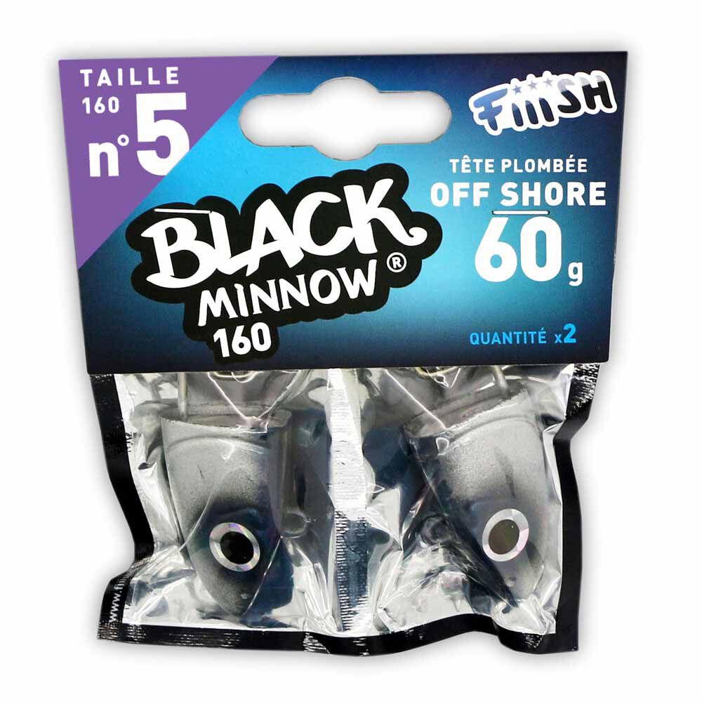 Fiiish Black Minnow 160 Off Shore 60g jigipää (x2)