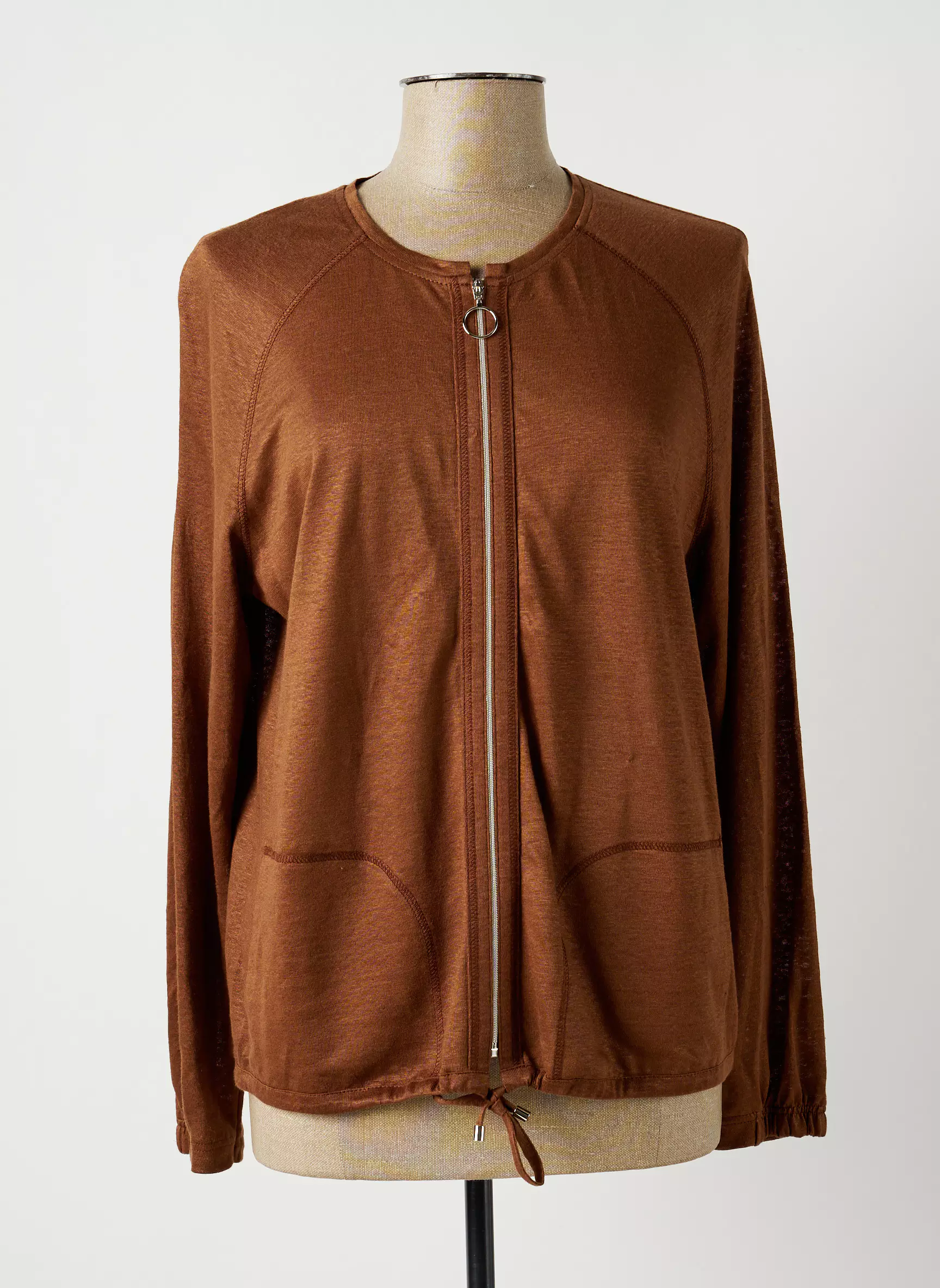 Frank Walder Vestecasual Femme couleur marron