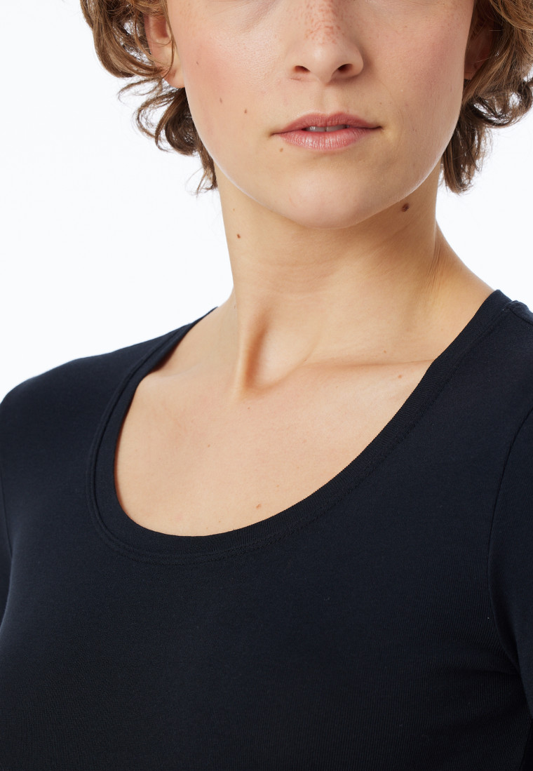Shirt langarm schwarz - Revival Berta