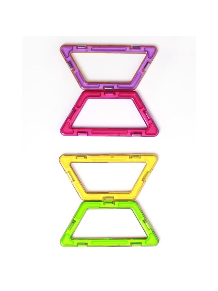 MAGNIKON Magnetische Bausteine Trapez, 4 Stk. , Ersatzteile, kleines Set -ab 3 Jahren günstig kaufen onesize