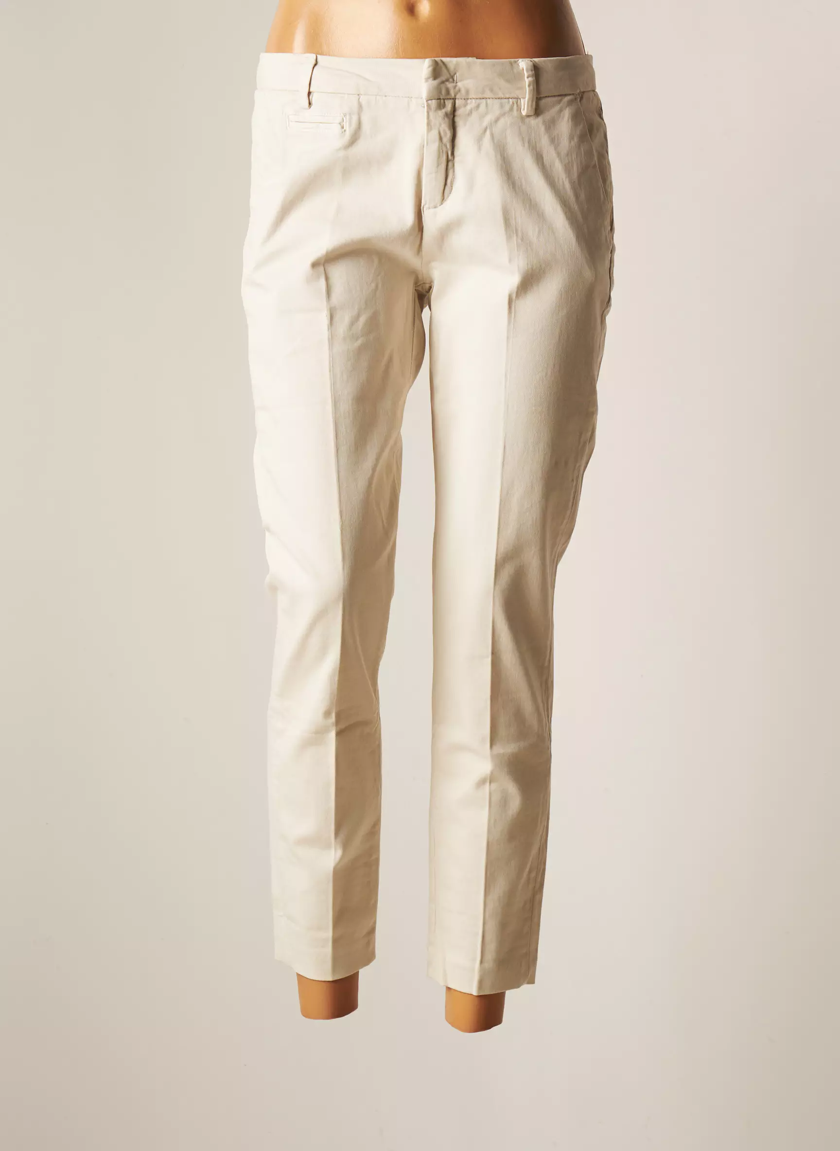 Yaya Pantalon7 8 Femme couleur gris