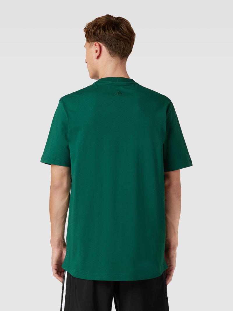 T-Shirt mit Label-Print in bottle