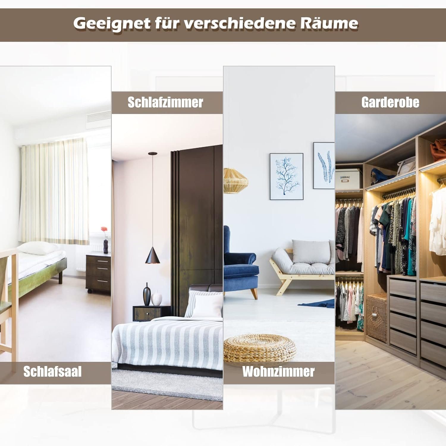 KOMFOTTEU Wandspiegel Türspiegel, höhenverstellbarer Garderobenspiegel, Rahmen aus Eisen