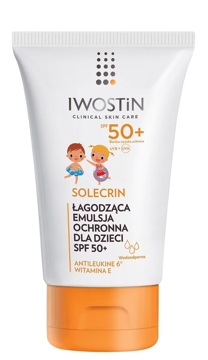 Iwostin Solecrin lengva apsauginė emulsija vaikams nuo SPF 50+