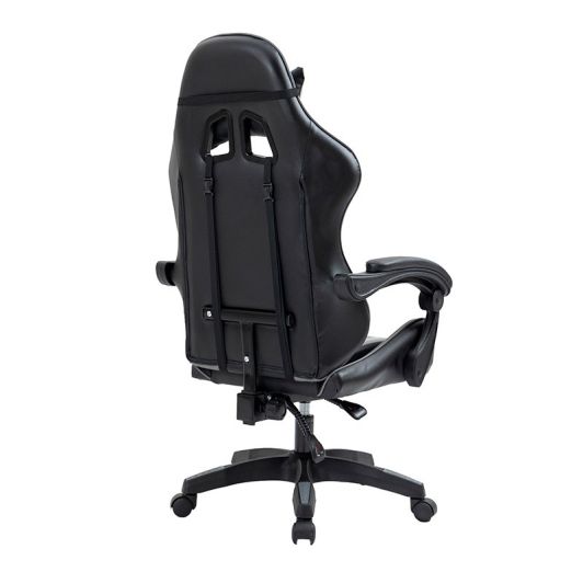 Scaun de gaming Amstrad AMS 800, negru
