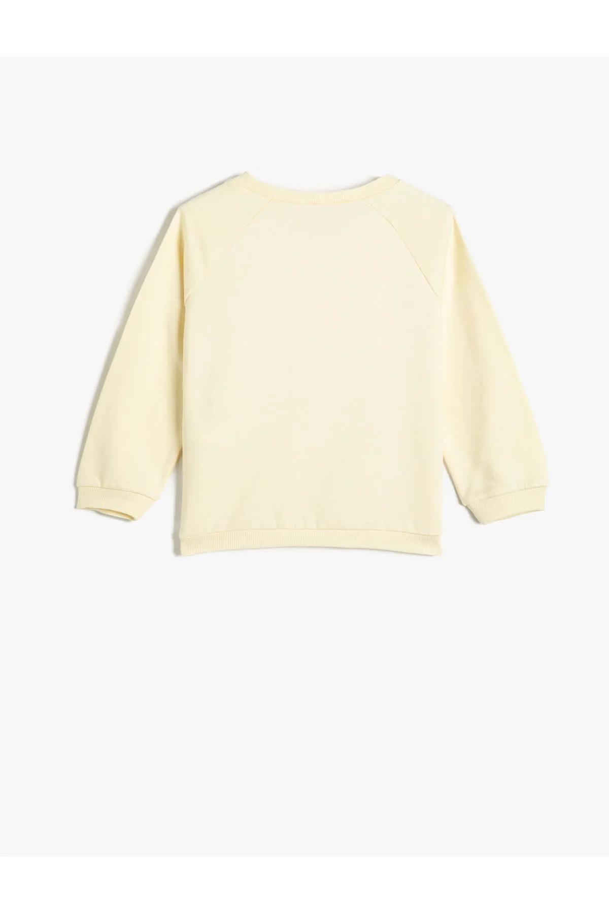 Koton  Sweatshirt mit Blumenmuster und erhöhtem Rundhalsausschnitt aus Baumwolle