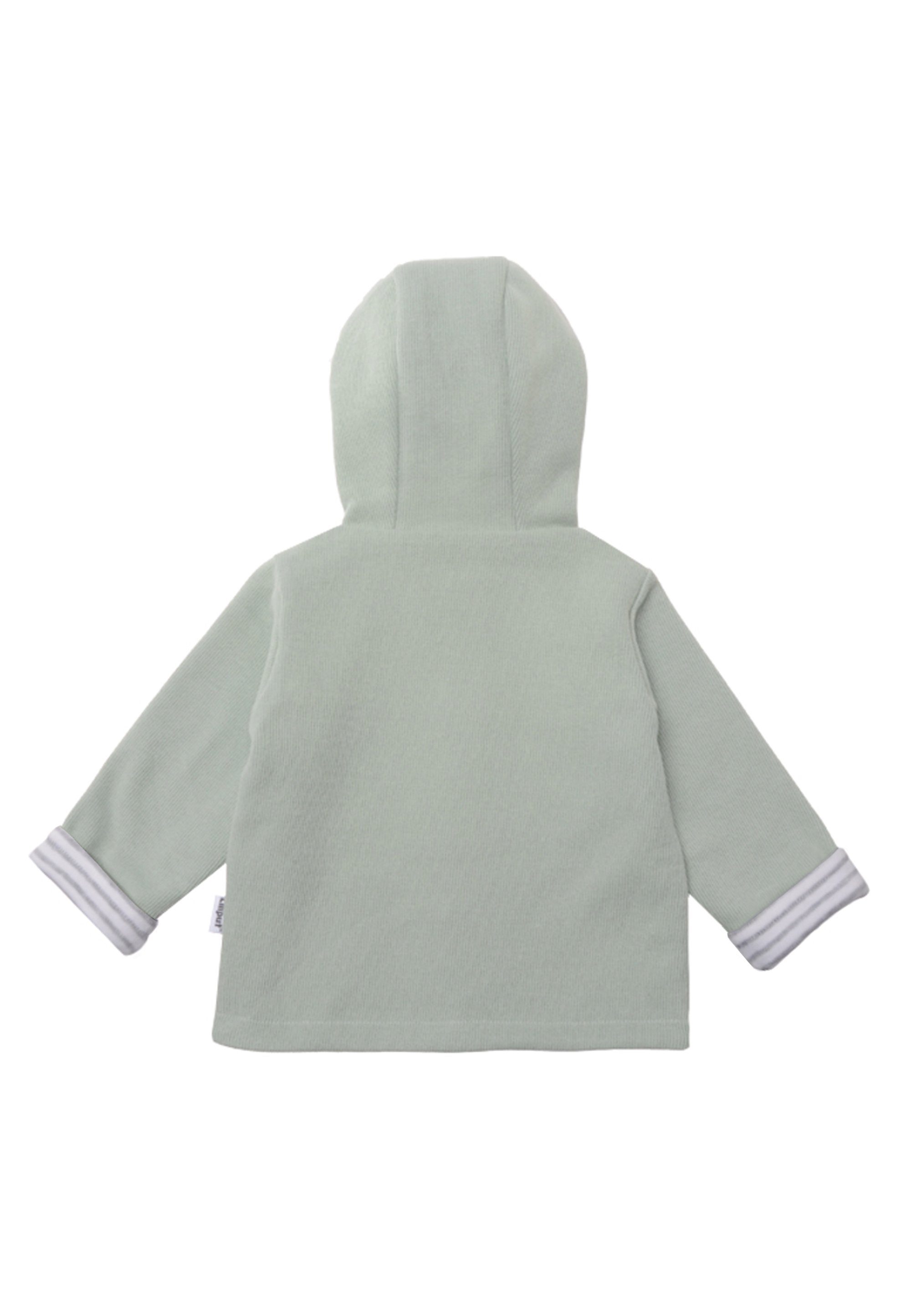 Liliput Sweatjacke Ribstrick schilf mit niedlichen Bärchenohren