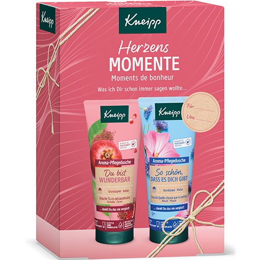 KNEIPP Geschenkset Herzens MOMENTE  2X200 ml  Kombipackung